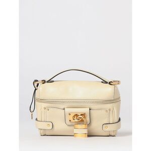 Chloe Women Paddington Mini Chloe Smooth Leather Handbag With Padlock And Strap